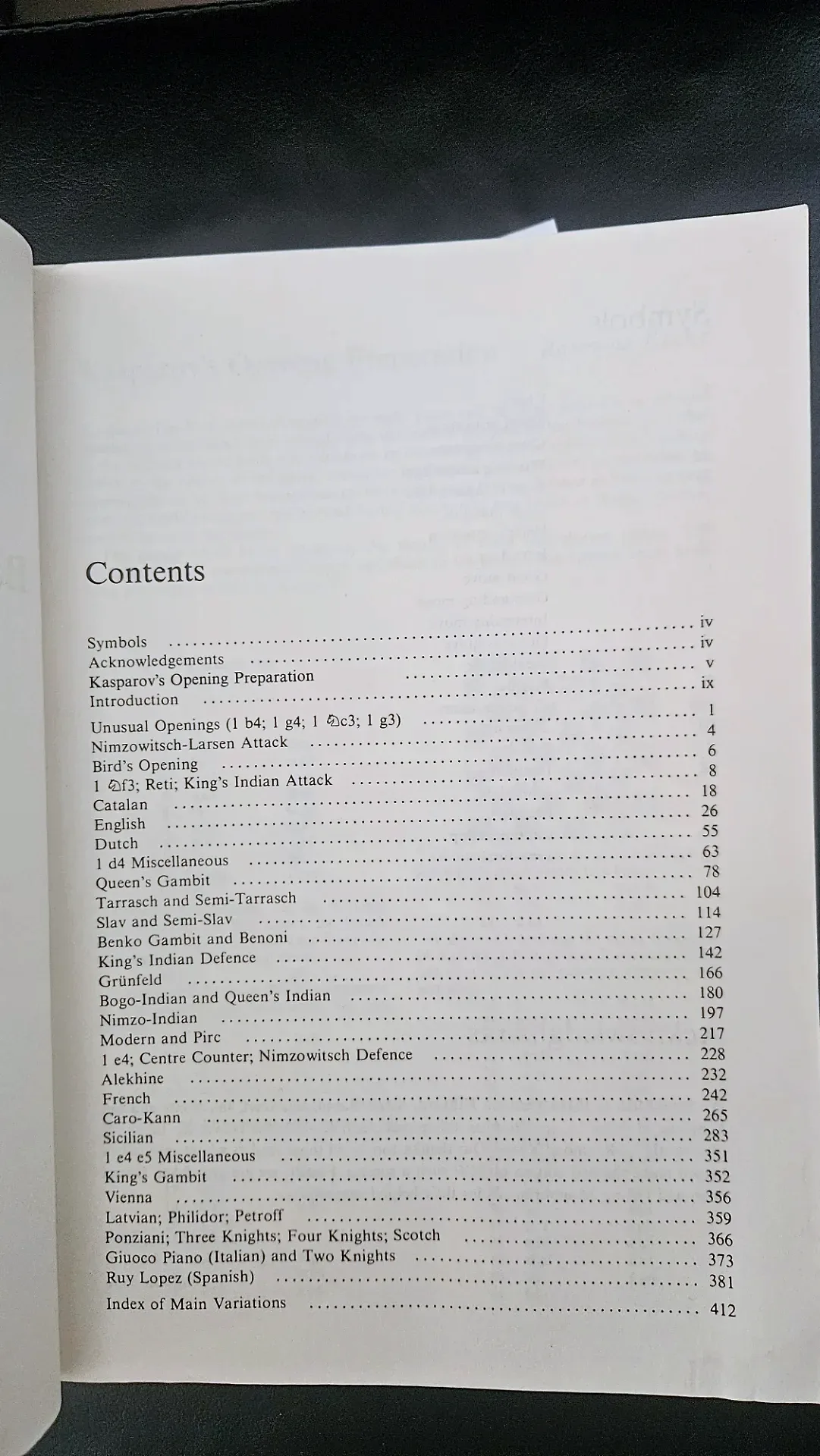 Batsford Chess Openings Gary Kasparov — poza 3